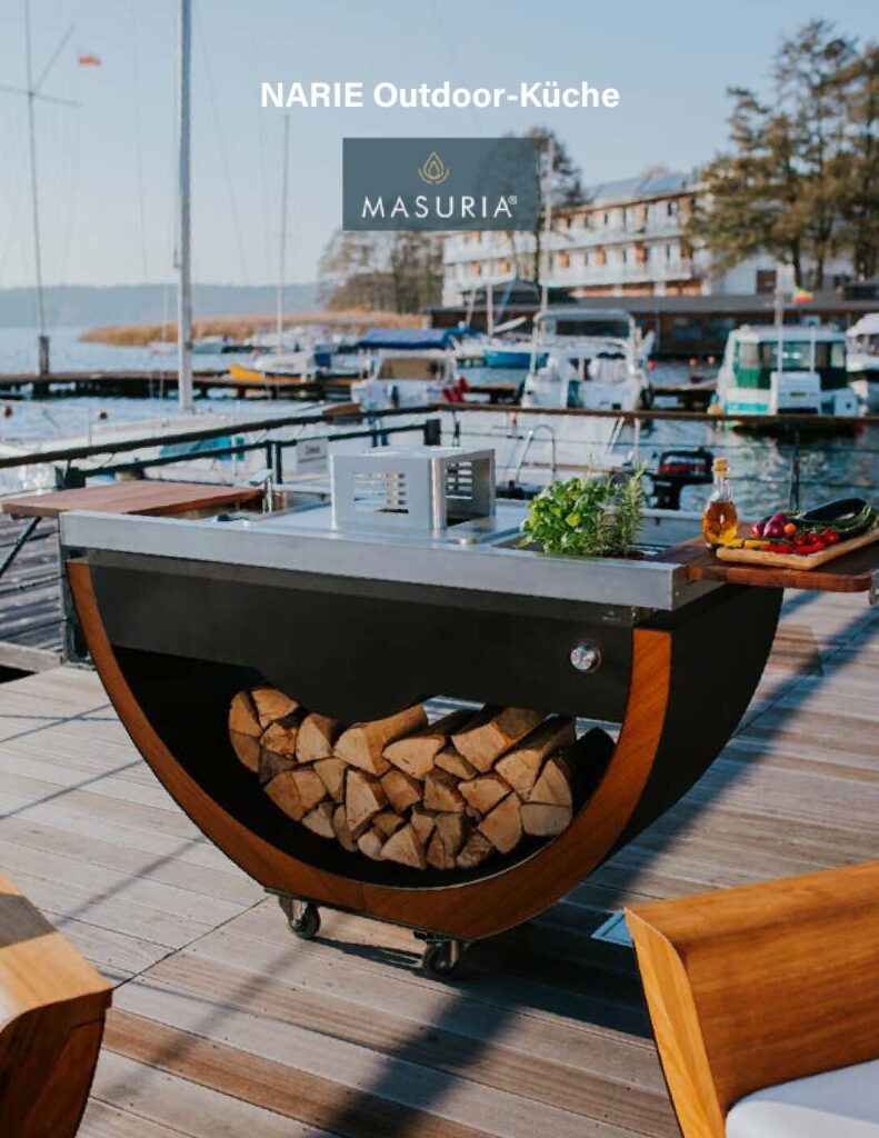 Okładka katalogu Masuria NARIE KITCHEN 2026 DE